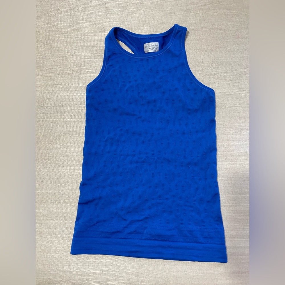 Athleta Vibrant Blue Activewear Top